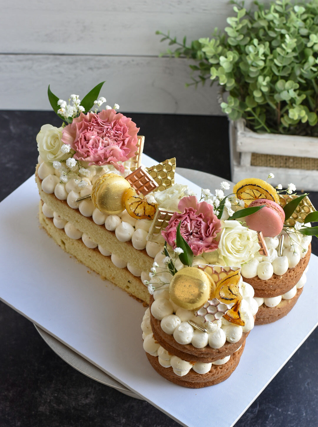 Order This 3 kg Elegant Birthday Cake Online Free Shipping in Delhi, NCR,  Bangalore, Hyderabad | Bangalore